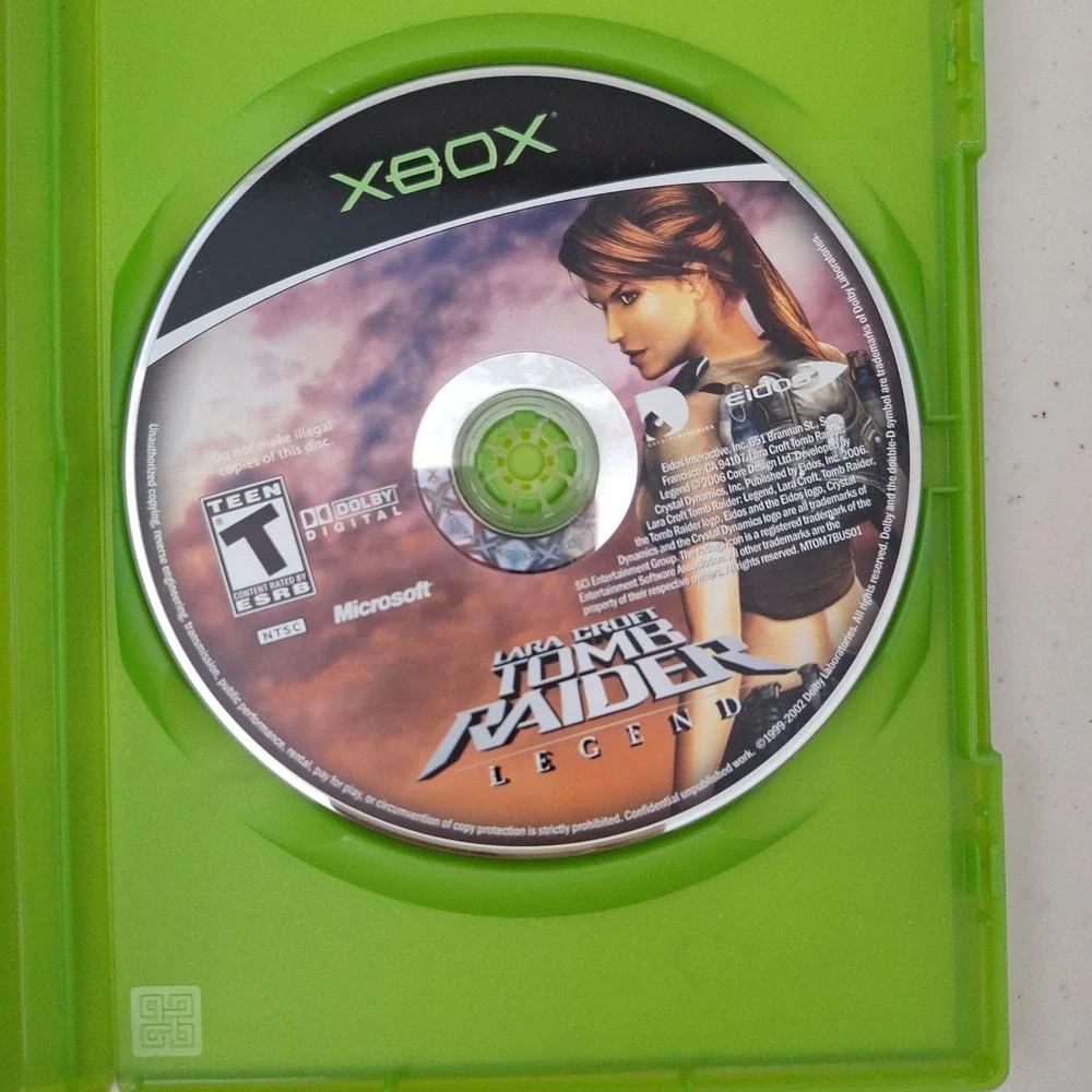 Lara Croft: Tomb Raider Legend (Xbox 360) W/ Original Case No Manual See Desc.